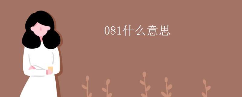 081什么意思