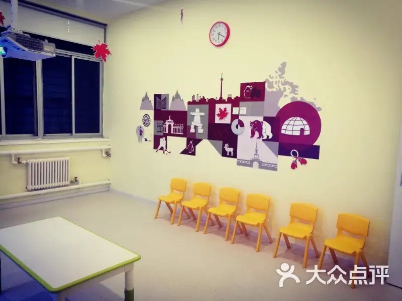 少儿英语培训教室效果图