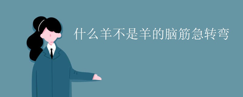 什么羊不是羊的脑筋急转弯