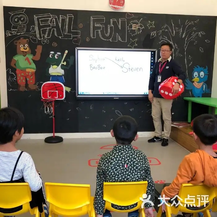 少儿英语培训教室效果图