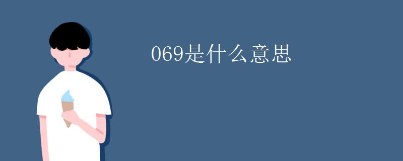 069是什么意思