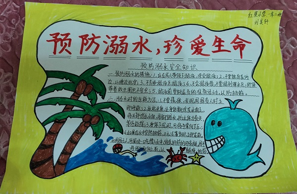 2023防溺水手抄报简单又漂亮