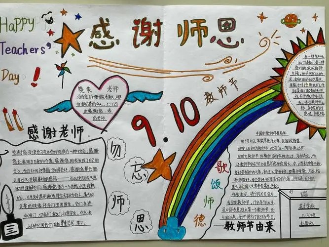 2023教师节手抄报怎么做的好看