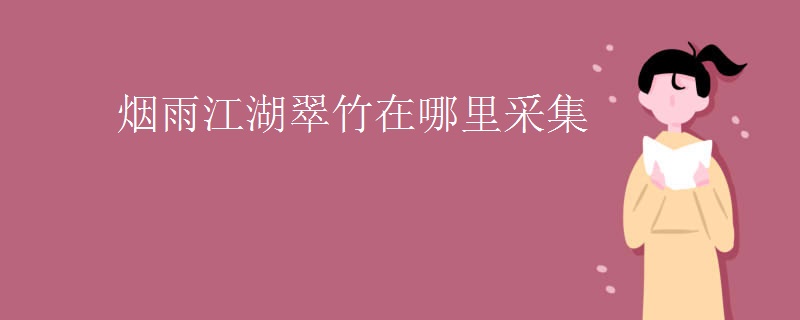 烟雨江湖翠竹在哪里采集