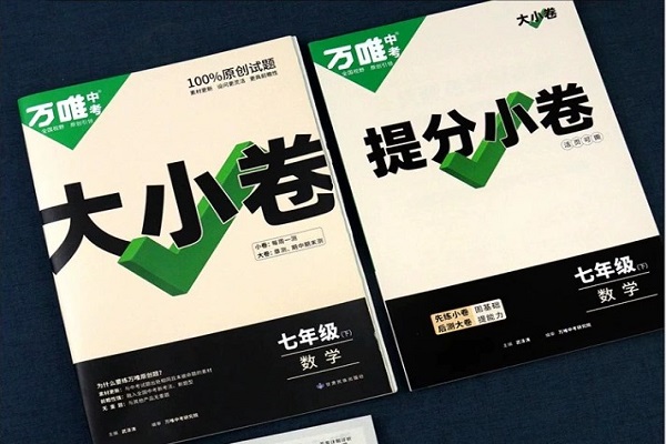 较好的中考刷题卷有什么 考前用什么刷题书