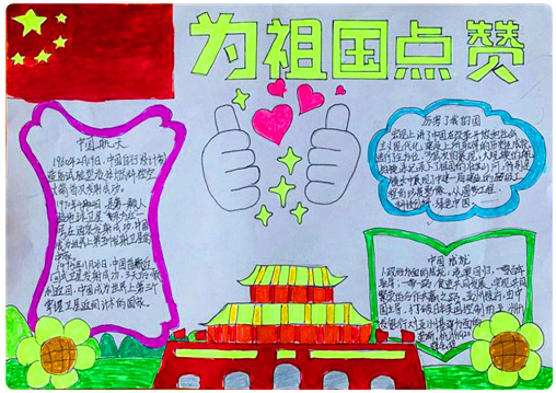 2020国庆节手抄报怎么做