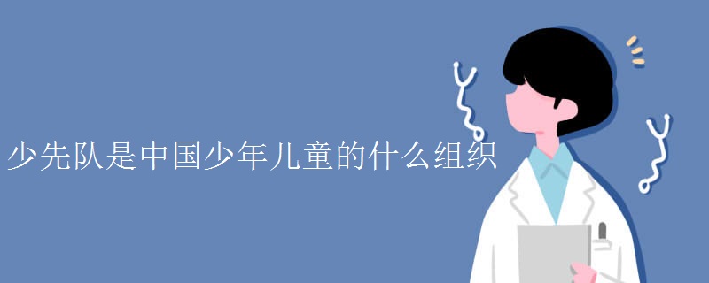 少先队是中国少年儿童的什么组织