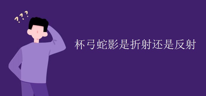 杯弓蛇影是折射还是反射