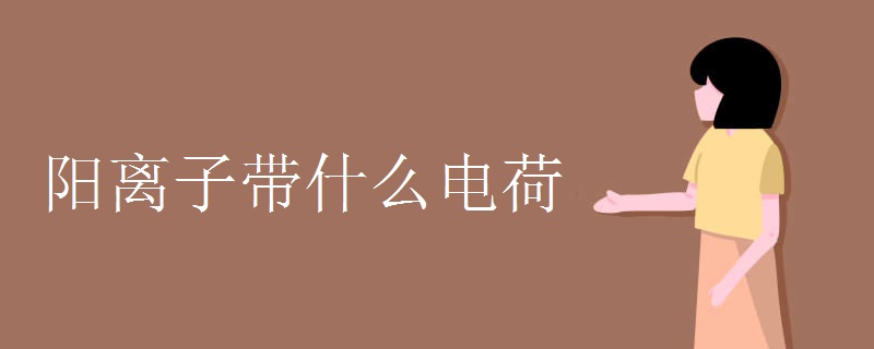 阳离子带什么电荷