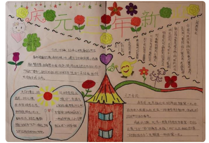 元旦节手抄报内容怎么写