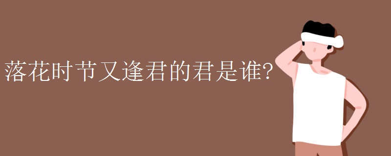 落花时节又逢君的君是谁?