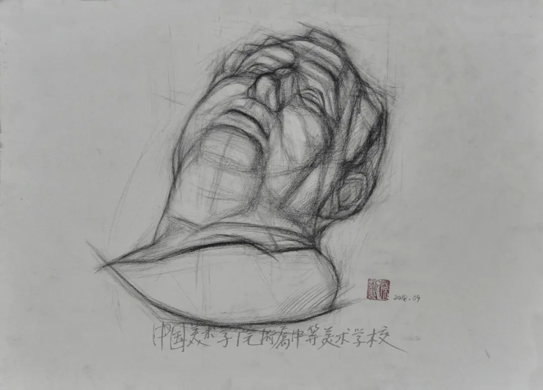 中考美术满分作品素描 考试要注意什么