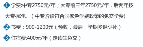 南昌卫校2020年学费标准