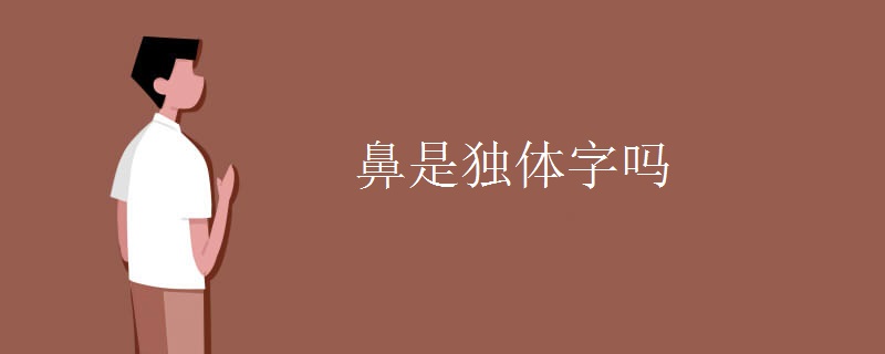 鼻是独体字吗