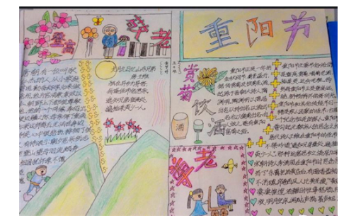 2021九九重阳节手抄报大全