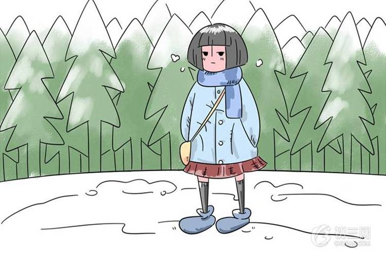 作文冬天来了