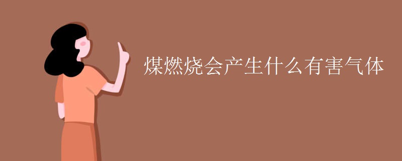 煤燃烧会产生什么有害气体