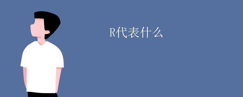 R代表什么