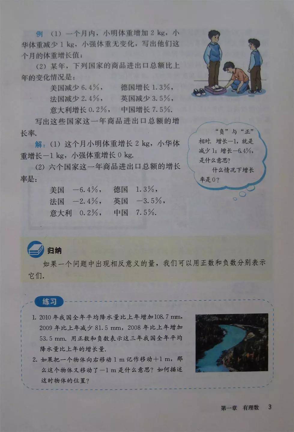 七年级上册数学书电子版免费 有哪些笔记内容