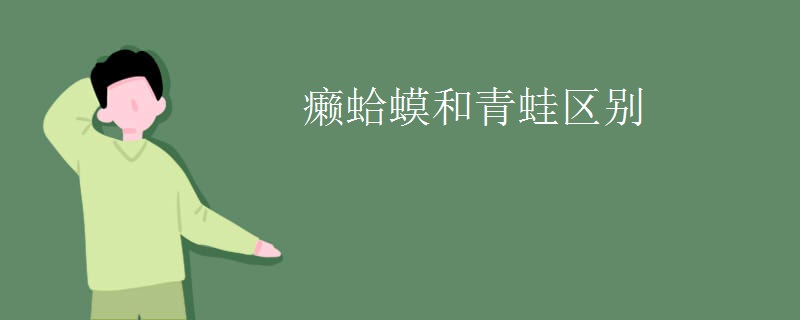 癞蛤蟆和青蛙区别