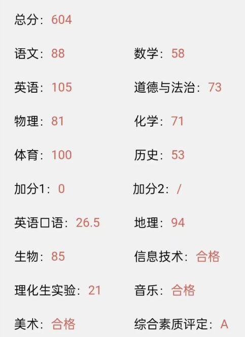 中考放榜 2023东莞中考平均分高达627