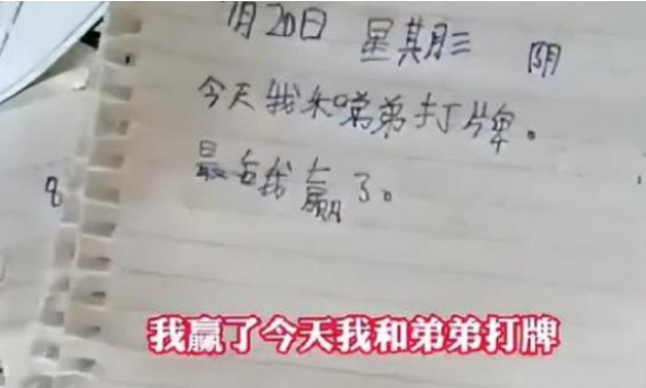 小学生开学前一天狂补40篇日记