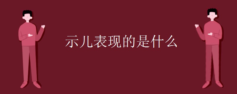 示儿表现的是什么