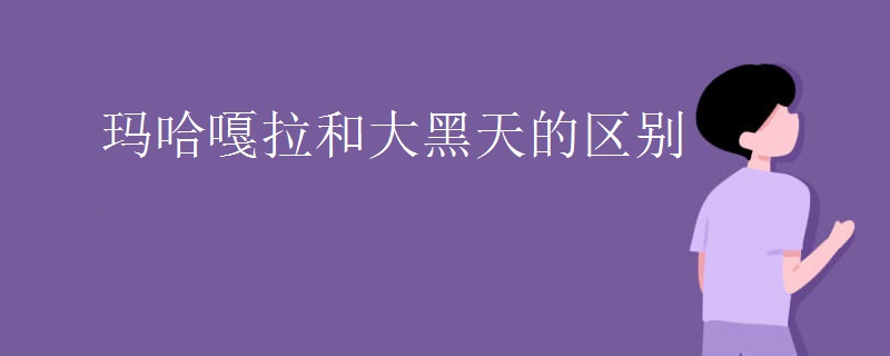 玛哈嘎拉和大黑天的区别