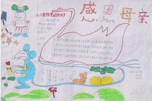 感恩节主题手抄报图片大全