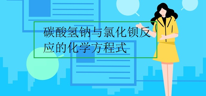 碳酸氢钠与氯化钡反应的化学方程式