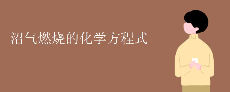沼气燃烧的化学方程式