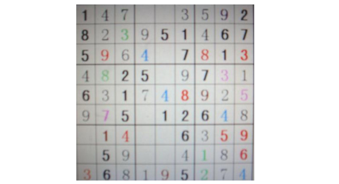 1一一9九宫格数独口诀