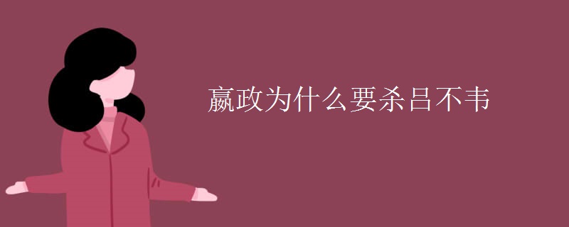 嬴政为什么要杀吕不韦
