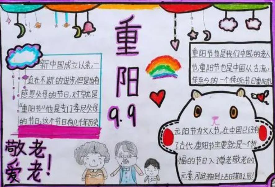 重阳节手抄报内容大全简单 重阳节的历史