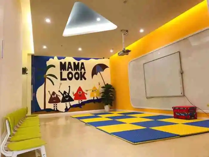 少儿英语培训教室效果图