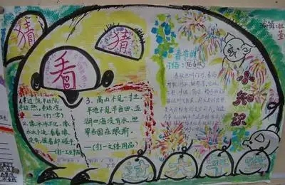 2024小年手抄报简单又漂亮