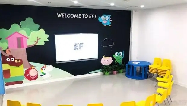 少儿英语培训教室效果图