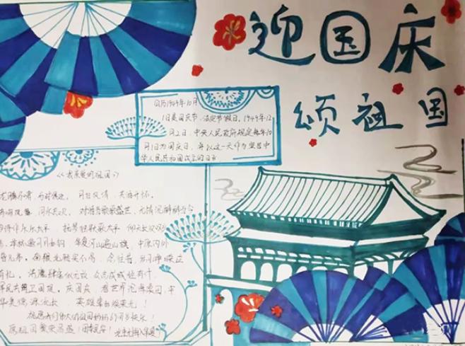 2024年国庆节精美手抄报