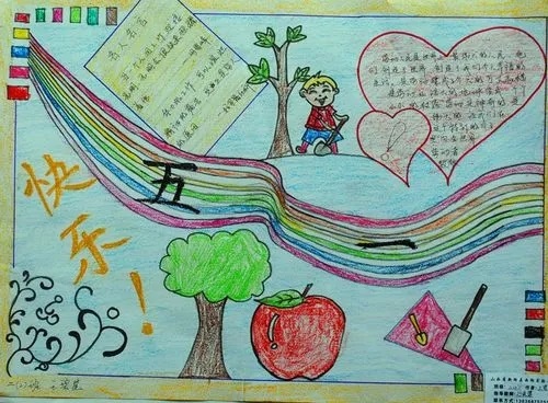 2023五一劳动节手抄报简单又漂亮