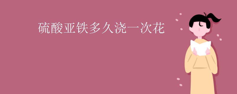 硫酸亚铁多久浇一次花
