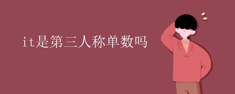 it是第三人称单数吗