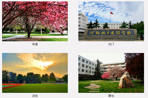 河北城乡建设学校环境