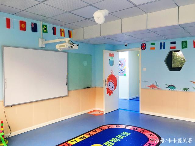 少儿英语培训教室效果图