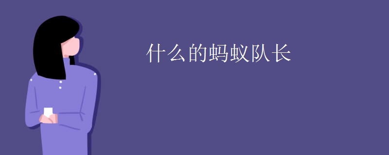 什么的蚂蚁队长