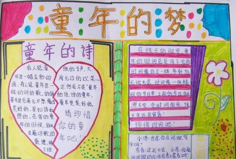 2022儿童节手抄报简单漂亮