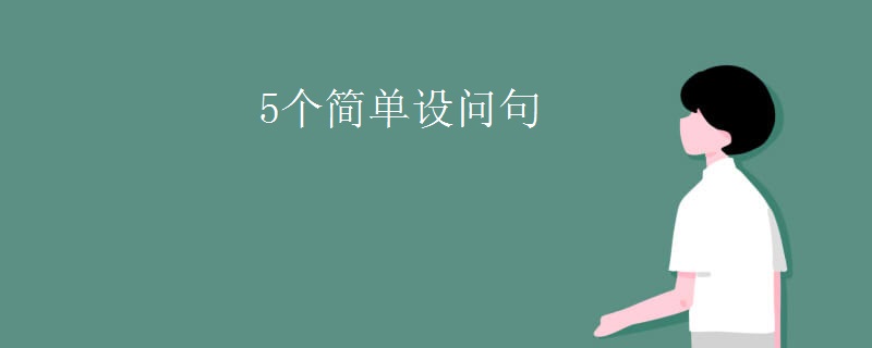 5个简单设问句