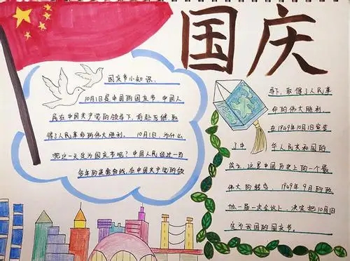 2023年国庆节精选一等奖手抄报