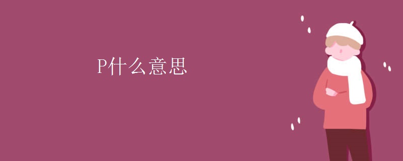 P什么意思