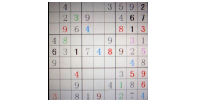 1一一9九宫格数独口诀