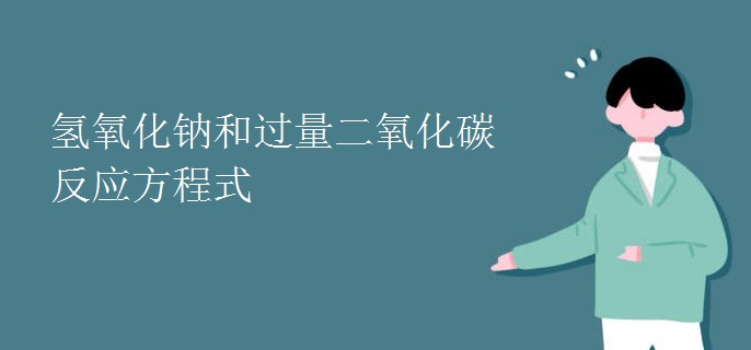 氢氧化钠和过量二氧化碳反应方程式